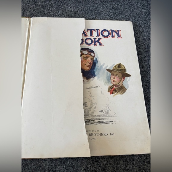 Aviation Book COPYRIGHT, 1918, BYMcLOUGHLIN BROTHERS. Inc.NEW YORK - Picture 7 of 15